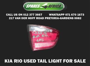 Kia Rio Used Tail Light for Sale