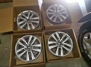 15inch VW POLO original new mags set 