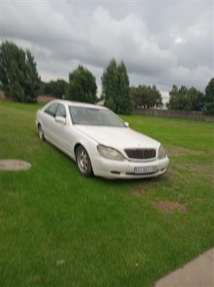 Mercedes sclass stripping for parts m112 engine and auto gearbox available and in good running cond