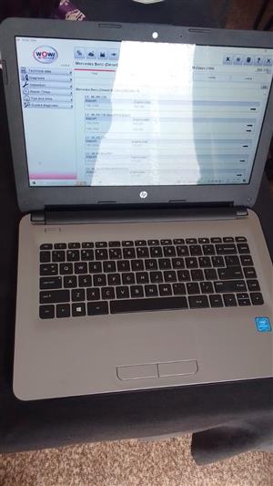 Laptop and diagnostic tool