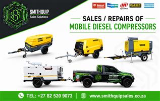 Mobile Diesel Compressors for Sale : 185 - 850cfm