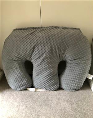 Double Trouble Twin Feeding Pillow. An absolute essential for anyone with twins. 