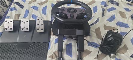 PXN V9 Steering Wheel for PC/PS/Xbox – Working