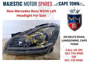 New Mercedes Benz W204 Left Headlight For Sale