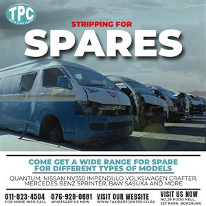 Come look at our wide range of parts for Stripping for Spares.