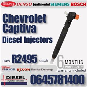 Chevrolet Captiva diesel injectors for sale