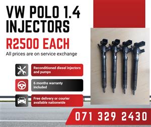 VW POLO 1.4 INJECTORS FOR SALE WITH WARRANTY 