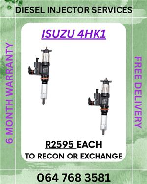 Diesel injector recon your own or sell on exchange with a 6 month warranty