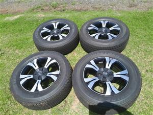 Mazda BT50 Rims and Tires - excellent condition