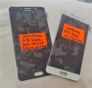 samsung Galaxy A7 2016 sm-A710f replacement lcd no frame I don't fit or deliver parts only