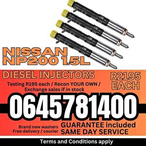 Nissan NP200 1.5L diesel injectors for sale