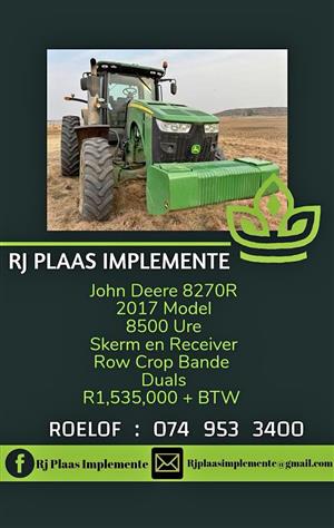 John deere 8270R