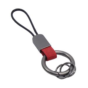 Carabinder Snap Hook Keyring (Red)