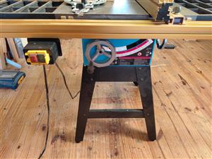 MAC AFRIC 250 MM Professional Tilting Arbor Table Saw with Incra table saw fence