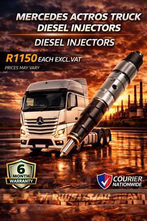 Mercedes Actros Truck Diesel Injectors