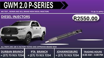 GWM 2.0L P-Series Diesel Injectors 