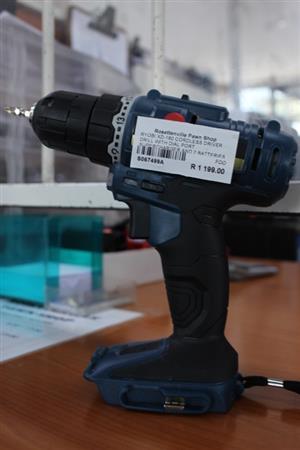 RYOBI XD180CORDLESS DRIVER DRILL W/DIAL PORT-SUPERCHARGE & 2 BATTERIES(S067499A)