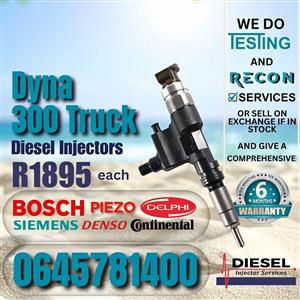 Dyna 300 Truck diesel injectors for sale