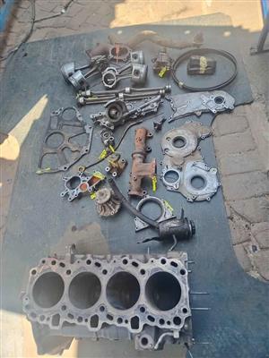 Toyota hilux KZ.TE 3l diesel engine parts for sale @ circle 7 used parts