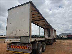 2012 Afrit 6x12 Super link Tautliner trailer for sale