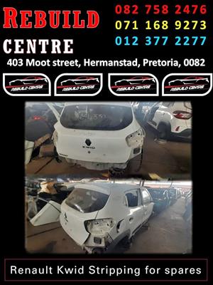 Renault Kwid stripping for spares. 