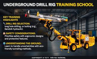 Drill rig and Roof bolter operator training