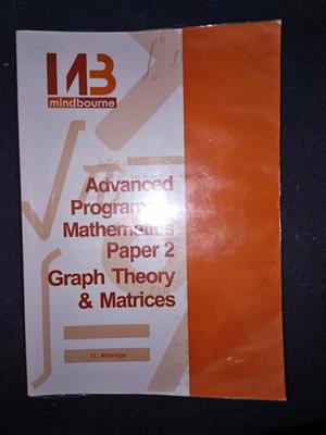 Advanced Programme Mathematics Paper 2 Graph Theory & Matrices Grade 1-12 
