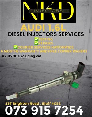 FUEL SAVING SERVICE AUDI 1.6L INJECTORS 