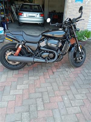 Motorbike harley davidson street rod 750
