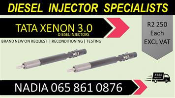 TATA XENON 3.0 DIESEL INJECTORS TO RECON/FOR SALE
