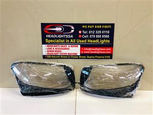 Mercedes Benz W253 GLC left and right side headlight replacement lens (2016)