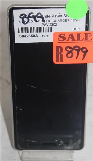 Nokia 5 in box no charger 16gb S042550A #Rosettenvillepawnshop