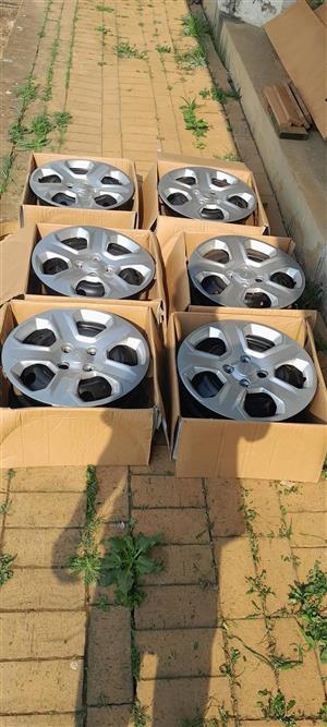 Ford EcoSport 16 Inch Steel Rims With Wheel Caps Brand New