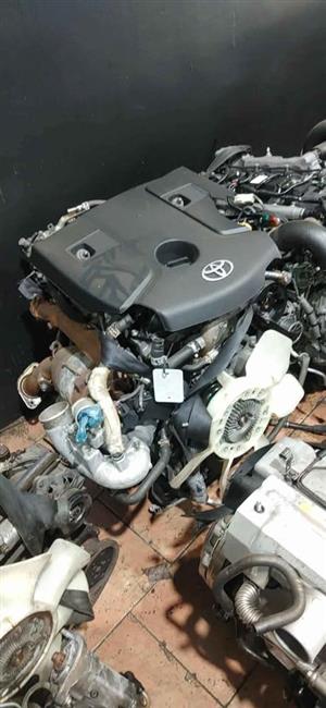 TOYOTA 1GD GD6 2.8 2PIN INJECTORS TYPE ENGINE FOR SALE
