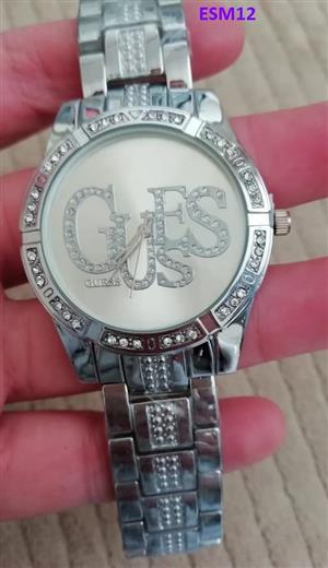 Silver Guess watch for sale