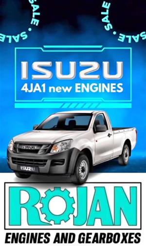 ISUZU 4JA1 NEW ENGINES 