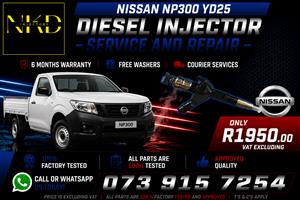 Recondition_Nissan_Np300_YD25_Injectors 