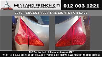 2012 Peugeot 3008 Used Tail Lights for Sale