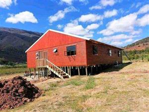 AD log house for sale