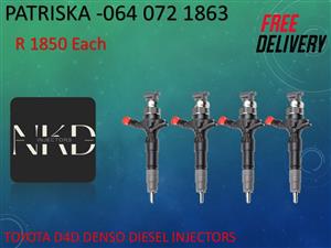 TOYOTA D4D DIESEL INJECTORS FOR SALE