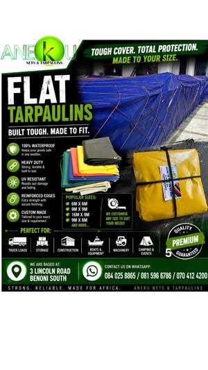 CUSTOMIZED PVC TARPAULINS FOR SALE