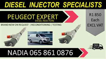 RECONDITIONDE DIESEL INJECTORS FOR SALE FOR PEUGEOT EXPERT