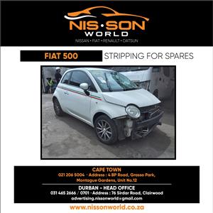 FIAT 500 STRIPPING FOR SPARES