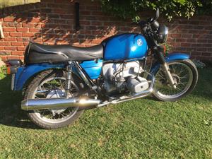Classic BMW R100/7 motor cycle