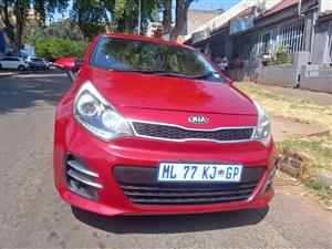 2016 Kia Rio Hatchback 1.4 Tec Manual  Petrol, Maroon, Leather seat, 82000kms