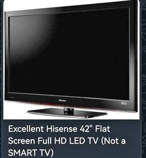 HiSense 42inch flat screen LED TV