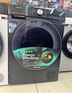 Hisense 10kg Smart Heat Pump Tumbler Dryer -Premium Black