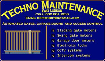 Gate and garage door motor repairs and installation