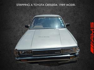 TOYOTA CRESSIDA 1989 – STRIPPING FOR SPARES (PETROL)