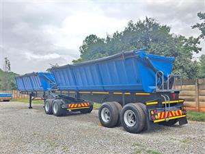 2008 Top Trailer 45 Cube Side Tipper
